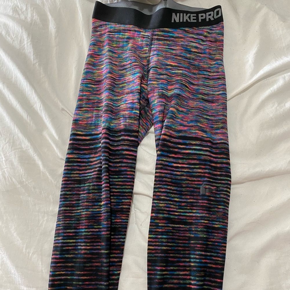 Nike Pro multicolored leggings